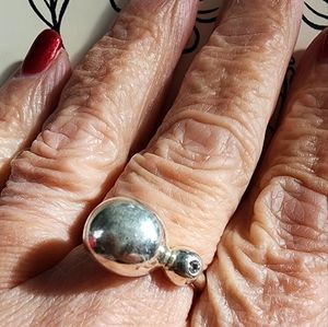 Sterling silver Silpada ball ring